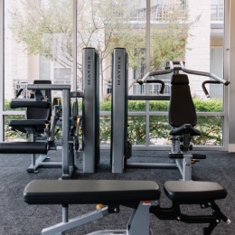 fully equipped gym