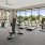 a room with exercise equipment
