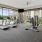 a gym with exercise equipment
